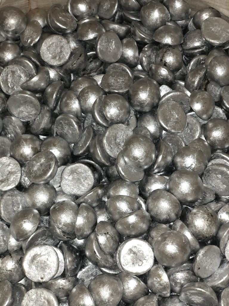 Aluminium desox — half-balls