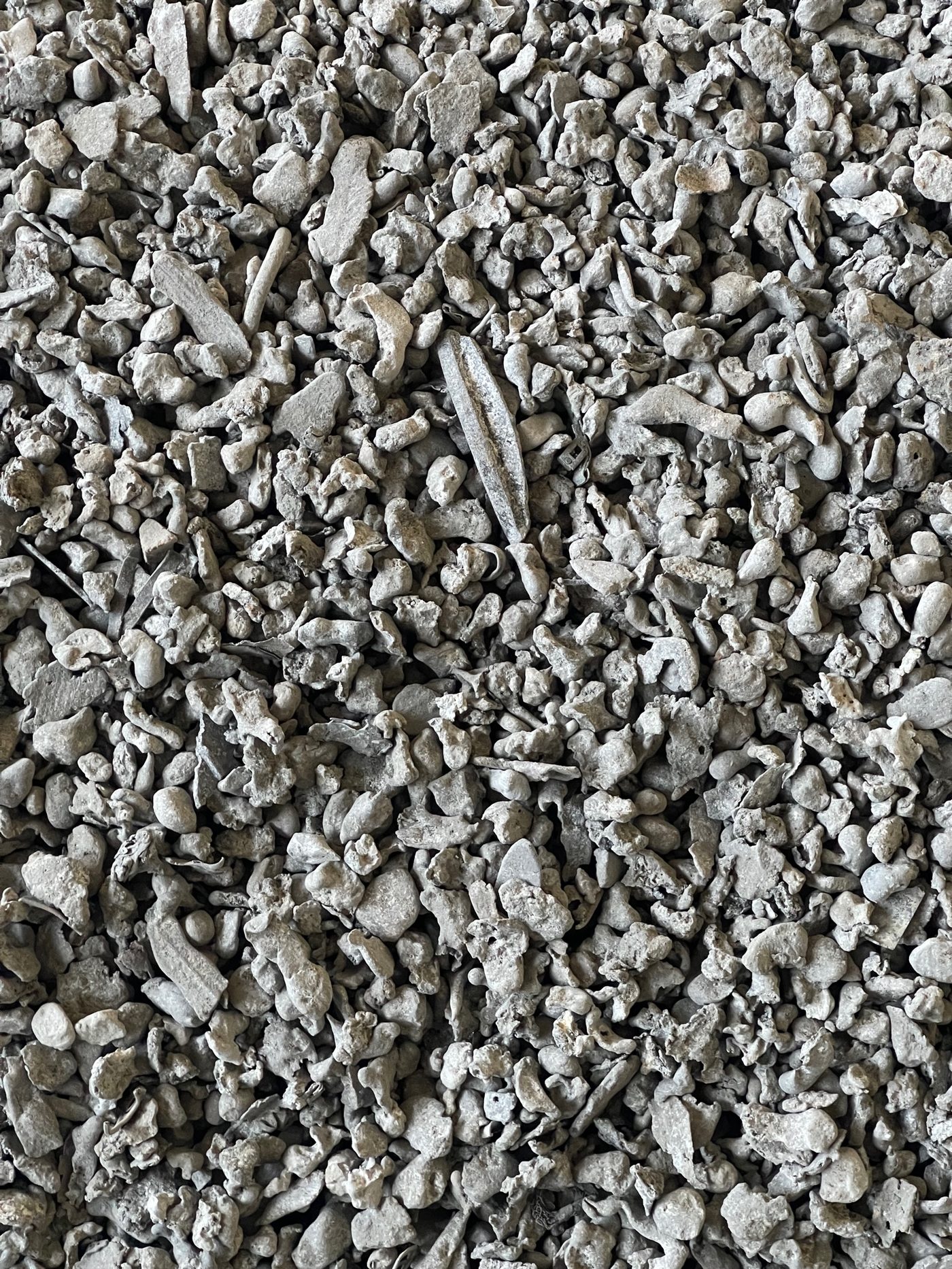 Incinerated aluminium — mixed recovery