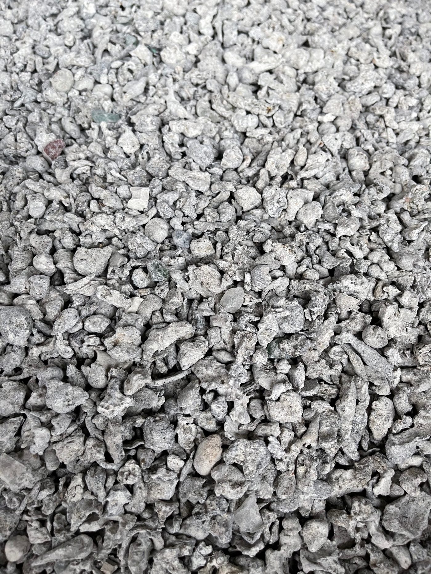 Incinerated aluminium — fine fraction, alternative view
